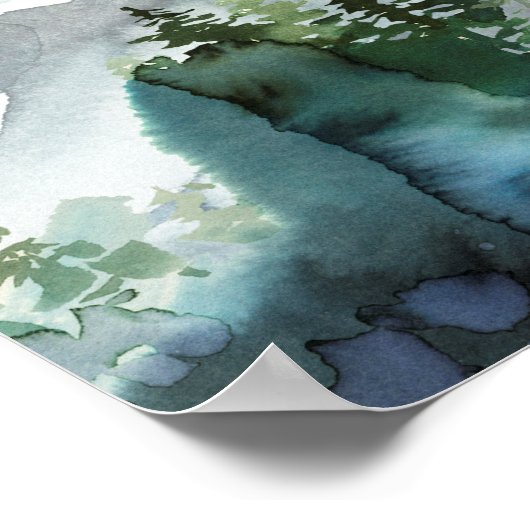 Das Abenteuer fängt die Verlobung der Wildnis an Poster (Ecke)