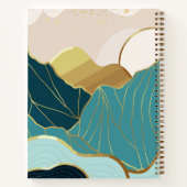 Das Abenteuer gelassen Personalisiert reisen Notizblock (Rückseite)