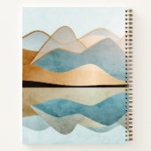 Das Abenteuer gelassen Personalisiert reisen Notizblock (Rückseite)