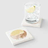 Das Abenteuer im Aufstiegs-Untersetzer Steinuntersetzer (Seitenansicht)