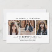 Das Abenteuer ist nur der Anfang Foto Abschluss Ankündigung (Vorderseite)