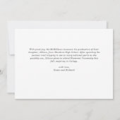 Das Abenteuer ist nur der Anfang Foto Abschluss Ankündigung (Rückseite)