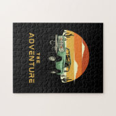 Das Abenteuer-Off-Road-Sunset-Puzzle  Puzzle (Horizontal)
