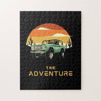 Das Abenteuer-Off-Road-Sunset-Puzzle Puzzle