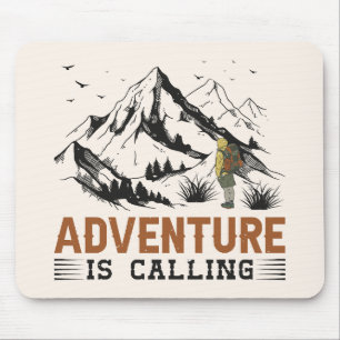 Das Abenteuer ruft Mousepad