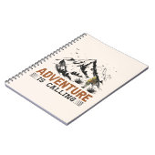 Das Abenteuer ruft Notizblock (Linke Seite)