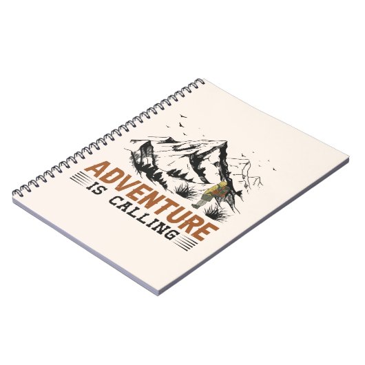 Das Abenteuer ruft Notizblock (Linke Seite)