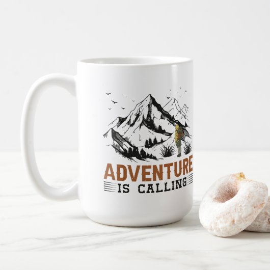 Das Abenteuer ruft Tasse (Mit Donut)