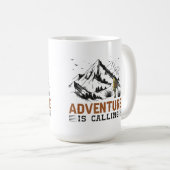 Das Abenteuer ruft Tasse (VorderseiteRechts)