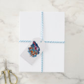 Das Abenteuer von Santa Sleigh Geschenkanhänger (Mit Garn)