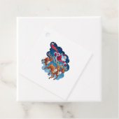 Das Abenteuer von Santa Sleigh Geschenkanhänger (Beispiel)