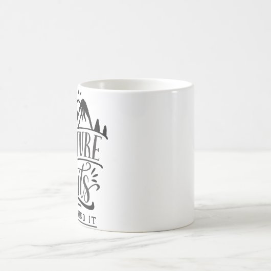 Das Abenteuer wartet auf uns Kaffeetasse (Mittel)