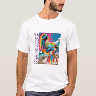 Das Abenteuer wartet jenseits des Horizonts T-Shirt