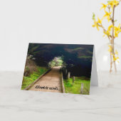 Das Abenteuer wartet... Karte (Gelbe Blume)