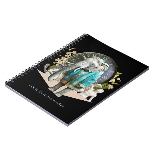 Das abenteuerliche Reiseangebot Notizblock (Linke Seite)