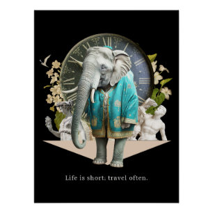 Das abenteuerliche Reiseangebot Poster