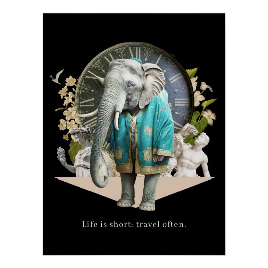 Das abenteuerliche Reiseangebot Poster (Vorderseite)