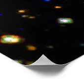 Das abenteuerlichste Sternencluster der Milchstraß Poster (Ecke)