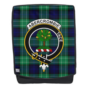 Das Abercrombie Clan Wappen Tartan Karierter Rucks Rucksack