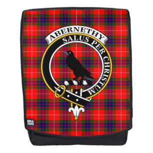 Das Abernethy-Clan-Wappen-Tartan-Karo Rucksack