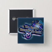 Das Abfluss-Monster ist - Blasen-Galaxie-Button Button (Vorne & Hinten)