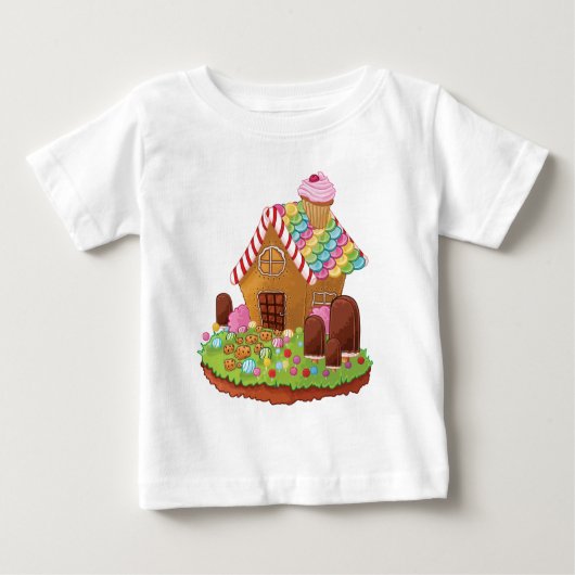Das abgenagte Haus Baby T-shirt (Vorderseite)