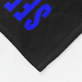 Das Able Not Label Down Syndrom Kleiner Bruder uns Fleecedecke (Ecke)