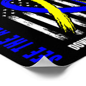 Das Able Not Label Down Syndrom Kleiner Bruder uns Poster (Ecke)