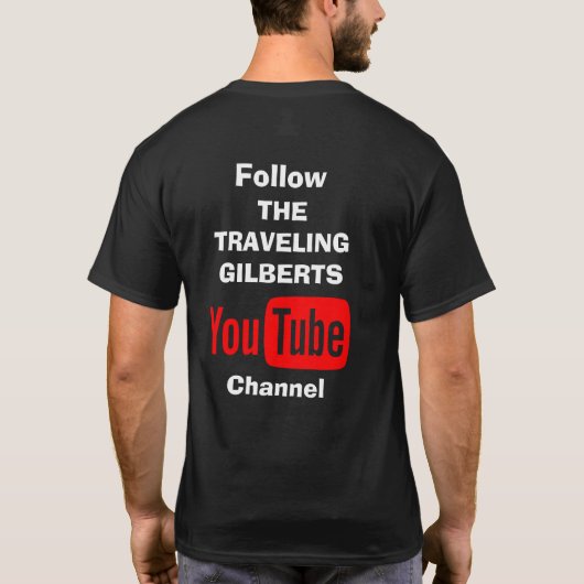 Das Abschlag der reisenden Gilberts-Männer T-Shirt (Rückseite)