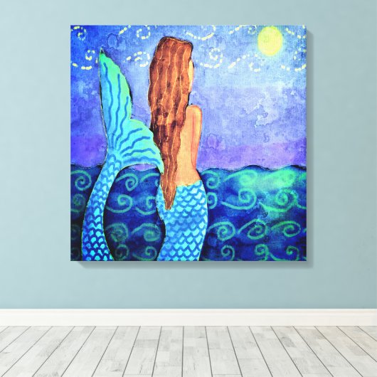 Das Abstrakte digitale Bild der Sonne Leinwanddruck (Insitu (Holzboden))