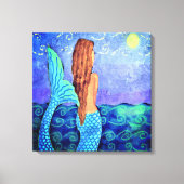 Das Abstrakte digitale Bild der Sonne Leinwanddruck (Vorderseite)