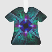 Das Abstrakte kunstakryllische Shirt Ornament (Rückseite)