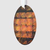 Das Abstrakte Kunstakryloval der Wand Ornament (Vorderseite)