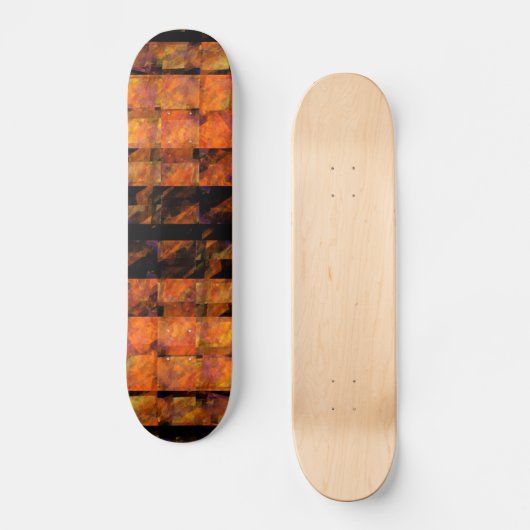 Das Abstrakte Kunstskateboard der Wall Skateboard (Vorderseite)