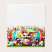 Das Abstrakte Ostersonnglas (Außenseite Aufgefaltet)