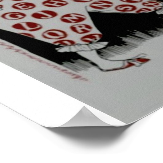 Das absurde ABC von Walter Krane Poster (Ecke)