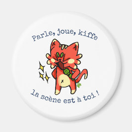 Das Abzeichen der Meinungsfreiheit Magnet