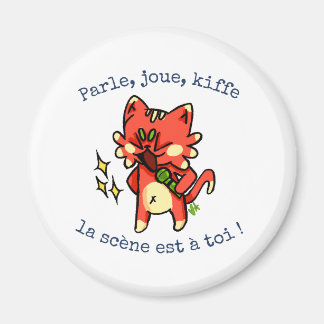 Das Abzeichen der Meinungsfreiheit Magnet