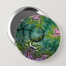 Das Abzeichen der Reise Button