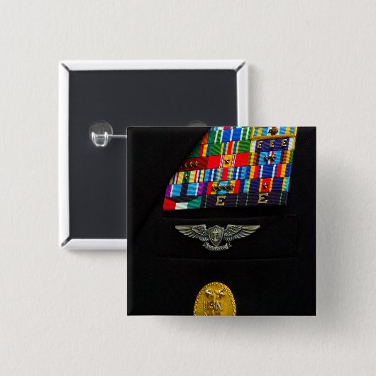 Das Abzeichen des Befehlshabers Button (Vorne & Hinten)
