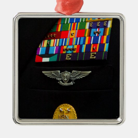 Das Abzeichen des Befehlshabers Silbernes Ornament (Vorne)