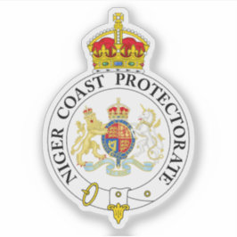 Das Abzeichen des Niger-Küstenschutzgebietes Aufkleber