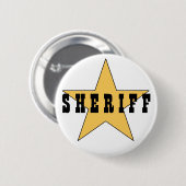 Das Abzeichen des Sheriffs Button (Vorne & Hinten)
