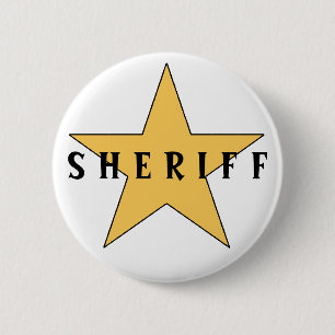Das Abzeichen des Sheriffs Button