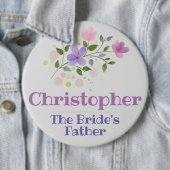 Das Abzeichen des Vaters der Braut Button (Beispiel)