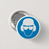 Das Abzeichen für den Sicherheitsmann Button (Vorne & Hinten)