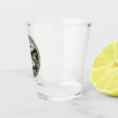 Das Abzeichen Vogesen-Frankreich Schnapsglas (Rechts)