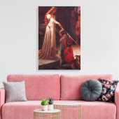 Das Accolade-Ölgemälde  Leinwanddruck (Insitu (Wohnzimmer))