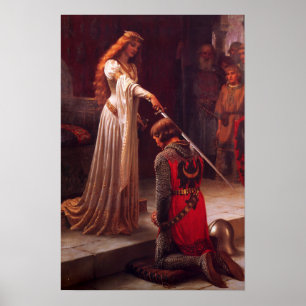 Das Accolade-Ölgemälde Poster