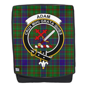 Das Adam Hunting Clan Crest Tartan Plaid Rucksack